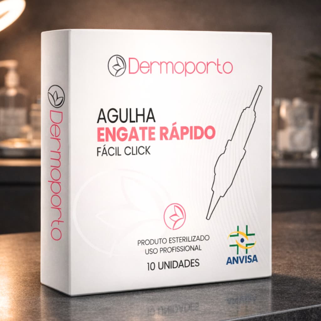 KIT AGULHAS EASY CLICK DERMOPORTO PMU PREMIUM ANVISA - DERMÓGRAFO CHEYENNE CHARMANT E OUTROS