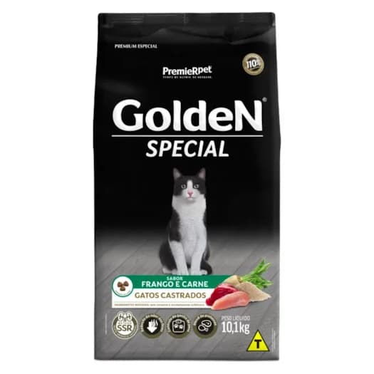 Golden Gatos Castrados Special Frango e Carne