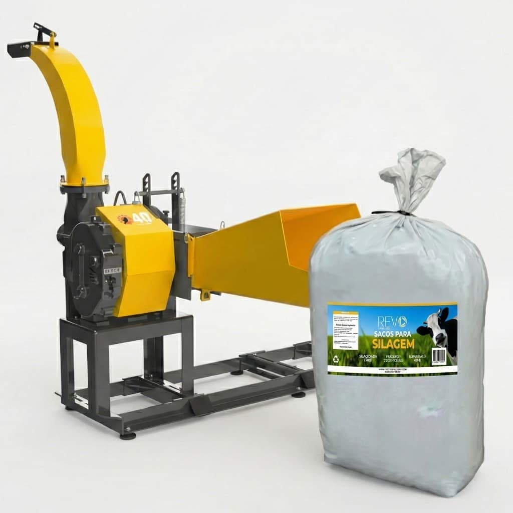 Sacos Silagem 51x110x200 Micras - com Abraçadeiras