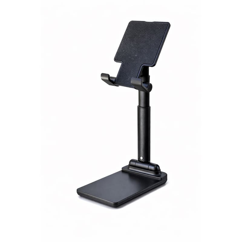 Suporte Para Celular e Tablet Dobrável Portátil Ajustável Apoio Mesa