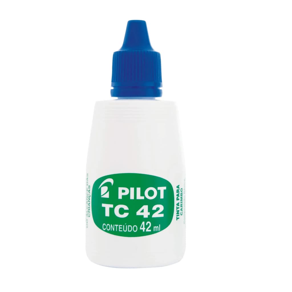 Tinta para Carimbo 42 ml Azul Pilot