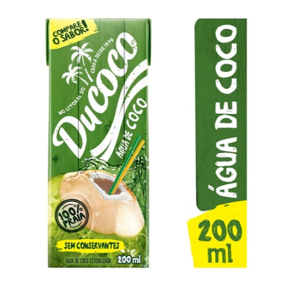 CAIXA 27X1 ÁGUA DE COCO 200ML DUCOCO