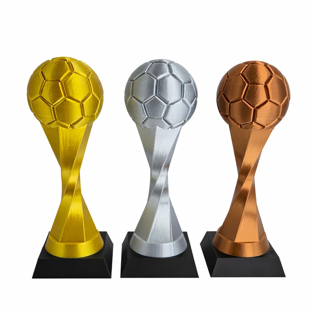 Kit Troféus Futebol Jebs Pra Premiação E Campeonatos