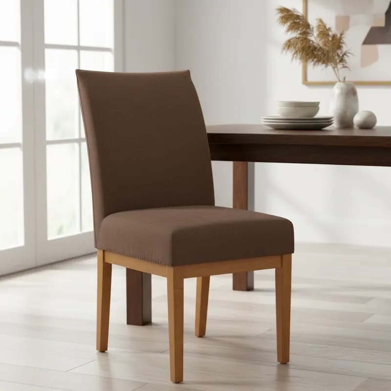 Capa de Cadeira Sala de Jantar Protex Max Suede – Escolha a Cor