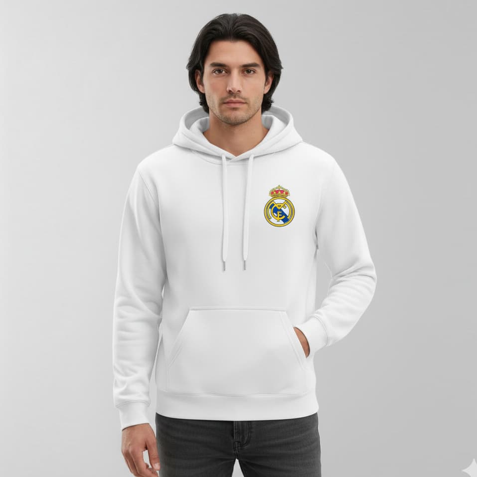 Moletom Masculino Feminino Time Futebol Liga Dos Campeões Casaco Canguru Capuz Unissex