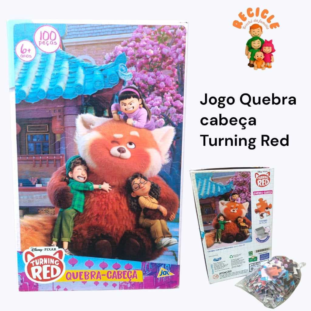 Jogo Quebra-Cabeça Infantil 100 Peças – Recicle Mamãe & Bebê