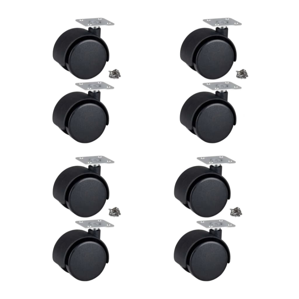 Rodinha rodizio para moveis armário organizador 30mm kit com ate 8 unidades