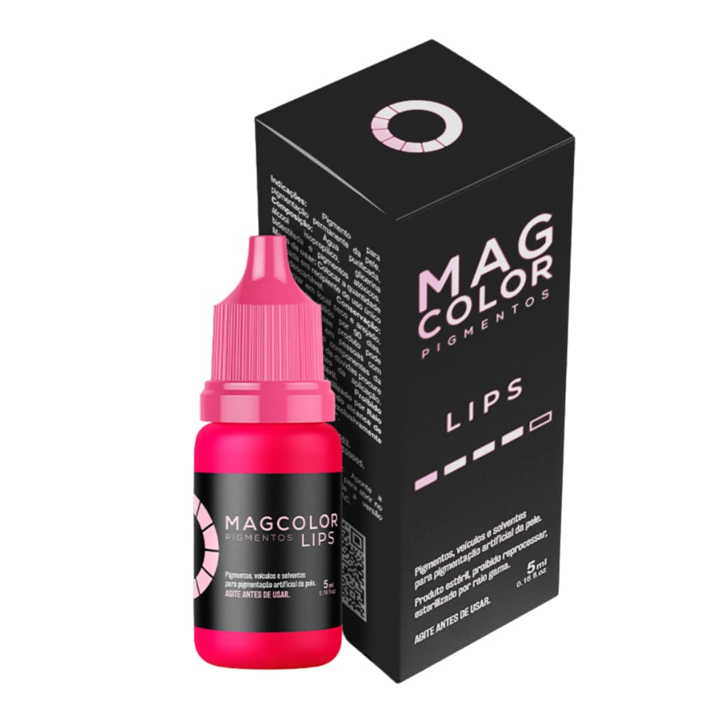 Pigmentos Mag Color Gold Line Lips 5ml micropigmentação Escolha sua cor