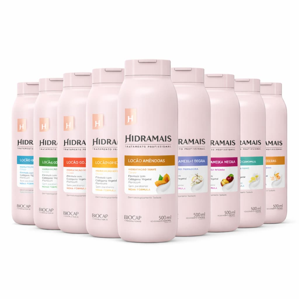 Loção Hidratante Corporal Hidramais 500ml | Hidratação Intensa | Uso Diário | Original