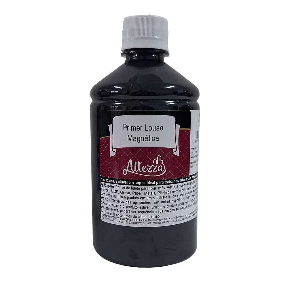 Primer Lousa Magnetica Imantada 500ml Altezza Tinta De Fundo