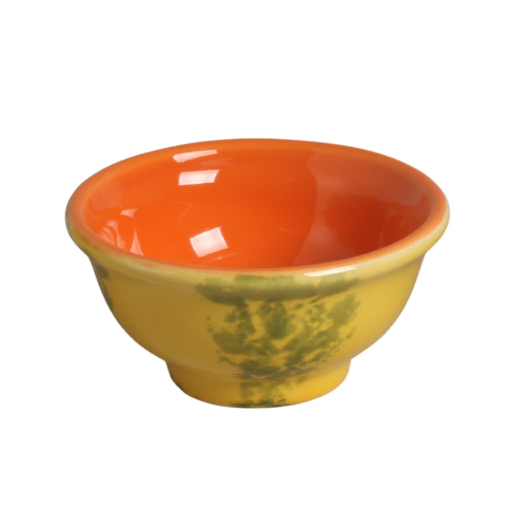 Bowl Fruta de Cerâmica P - Mamão (Capacidade 100ml)