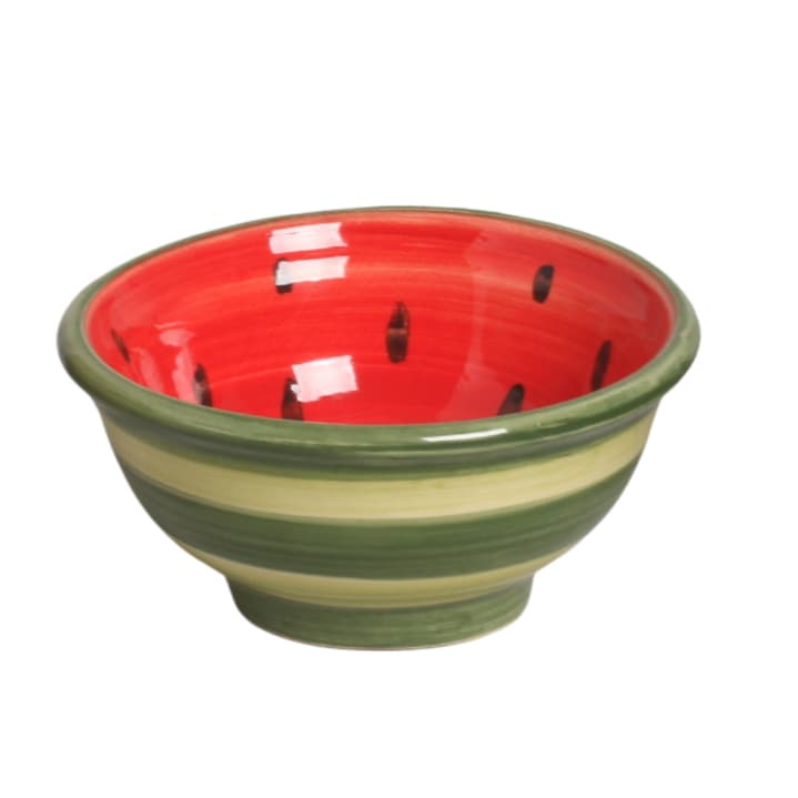 Bowl Fruta de Cerâmica P - Melancia (Capacidade 100ml)