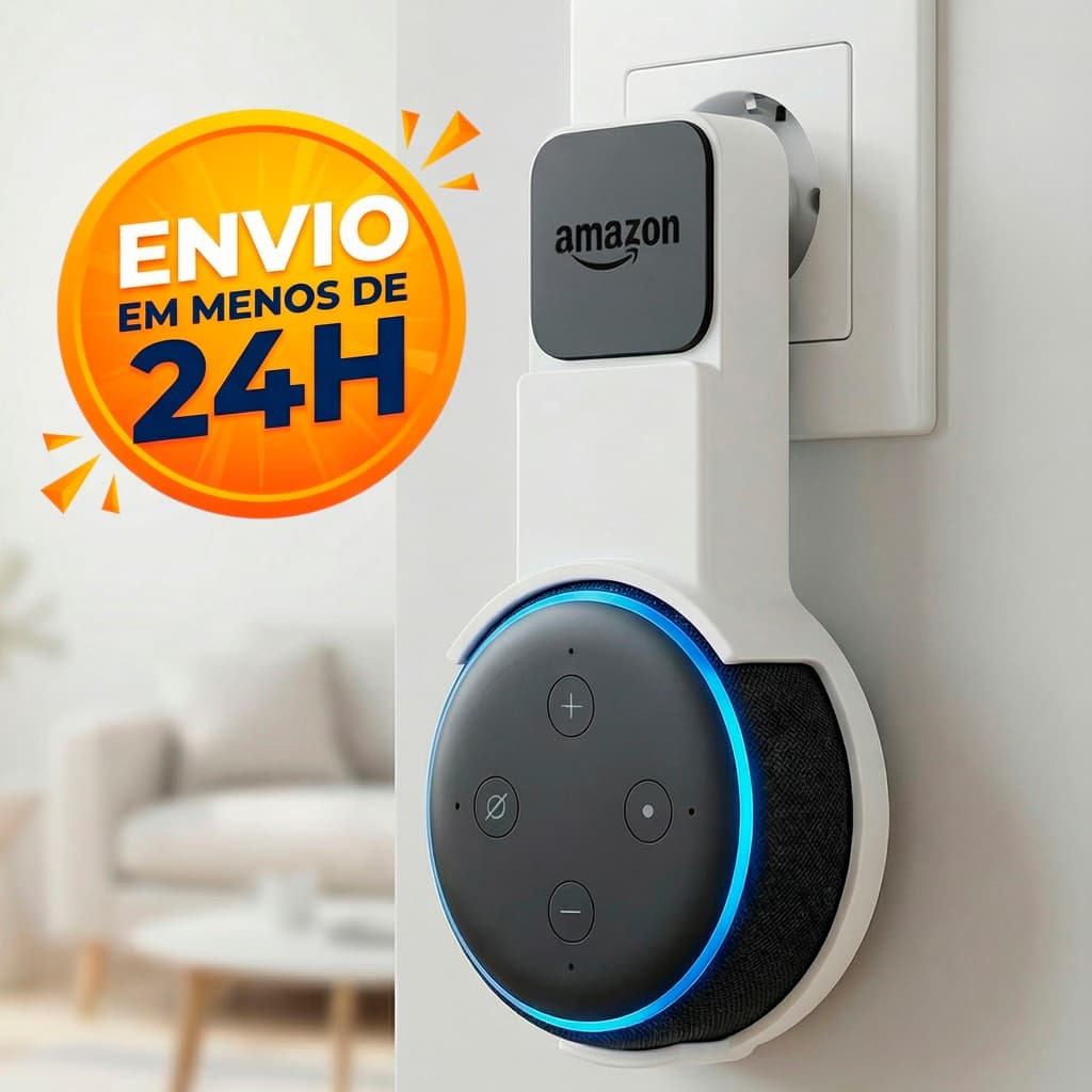 Suporte De Tomada Para Alexa Echo Dot 3