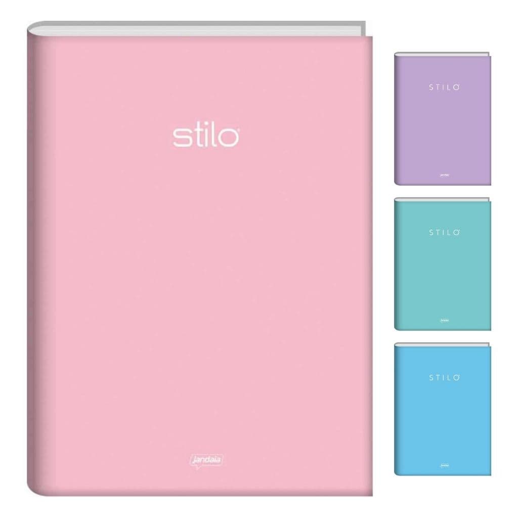 Caderno Brochura Grande Jandaia Pastel 1 Matéria 80 Folhas Stilo