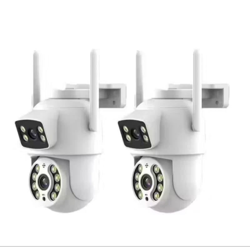 Kit 2 Câmeras de Segurança ICSEE com Visão 360° Panorâmica