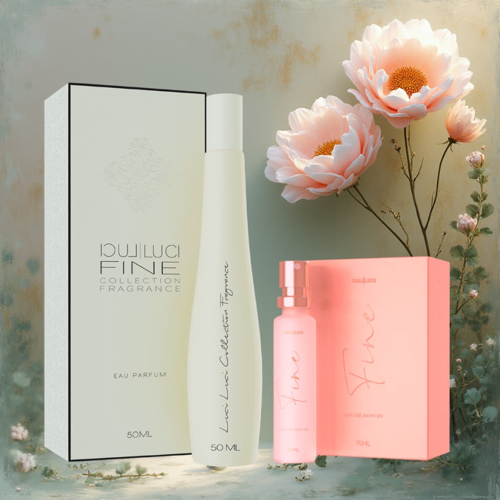 Kit Perfume F64 Rose Luci Luci 50ml / 15ml - Floral Frutado