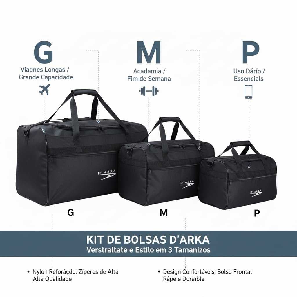 Mala Bolsa De Viagem Sacola De Viagem Pequena Media Grande