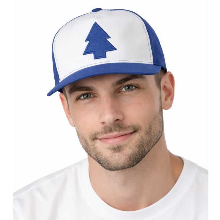 Boné Gravity Falls Bordado Regulável Aba Reta Unissex Juvenil/ Adulto