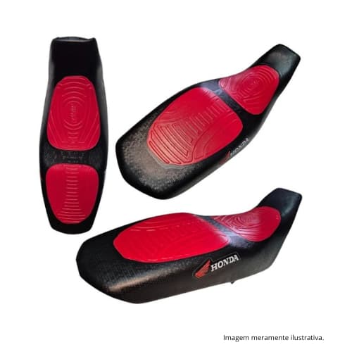 Capa de Banco Moto Honda Bros CB300R Fan Titan CB Twister Acolchoada Antiderrapante Impermeável