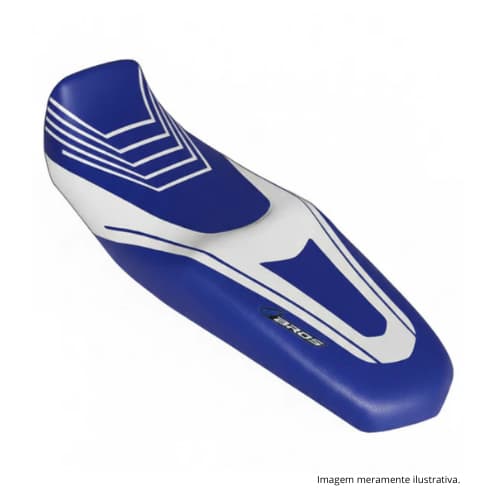 Capa de Banco Moto Esportiva Bros 125 150 160 Personalizada Antiderrapante Impermeável