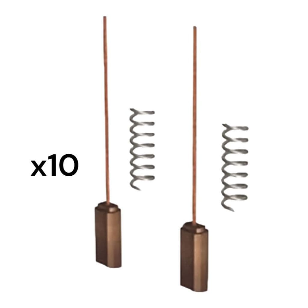 Kit 10 Jogos Escovas Alternador Svx7 Bosch Wapsa