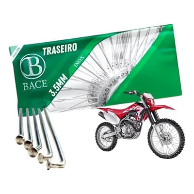 Raio Inox Dianteiro/Traseiro Crf 250F  Crf 300F 3,5 mm Bace