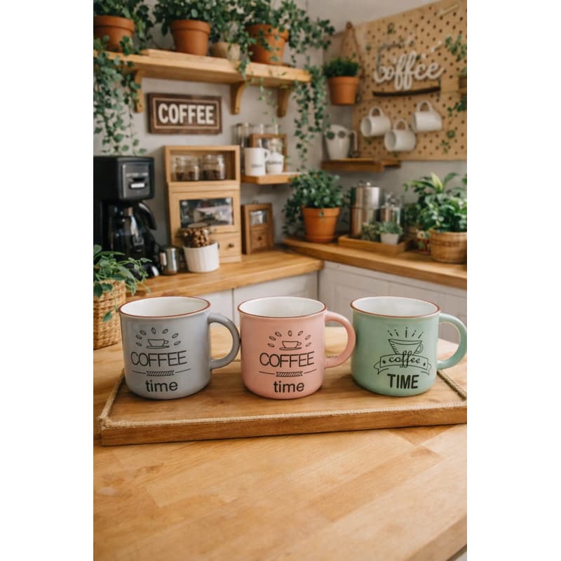 Caneca café cerâmica cantinho do café coffee 80ml caneca de chá