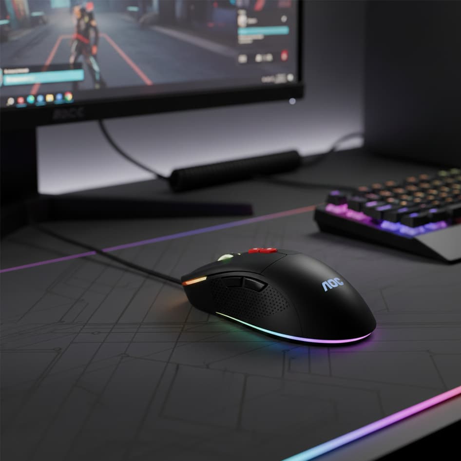 Mouse Gemer com Fio 7200 DPI