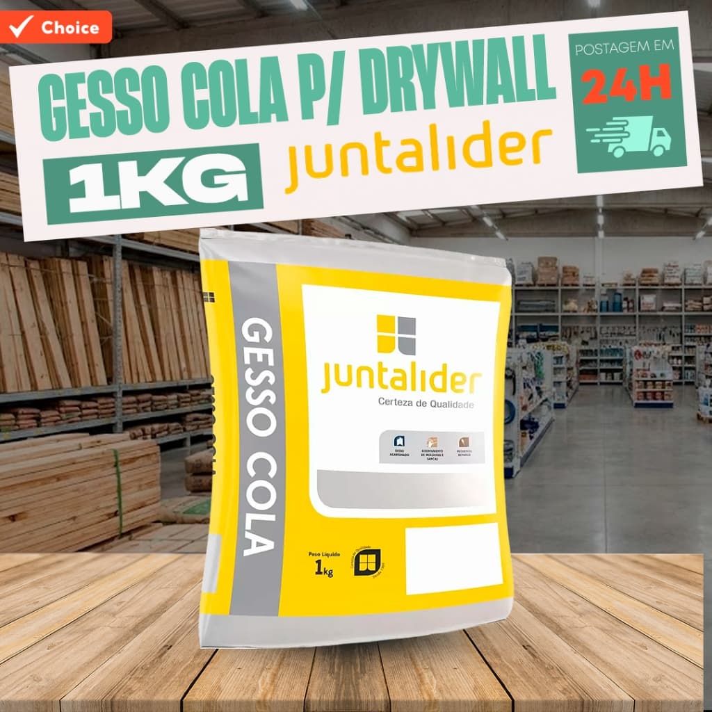 Gesso Cola JUNTALIDER P/Drywal 1Kg