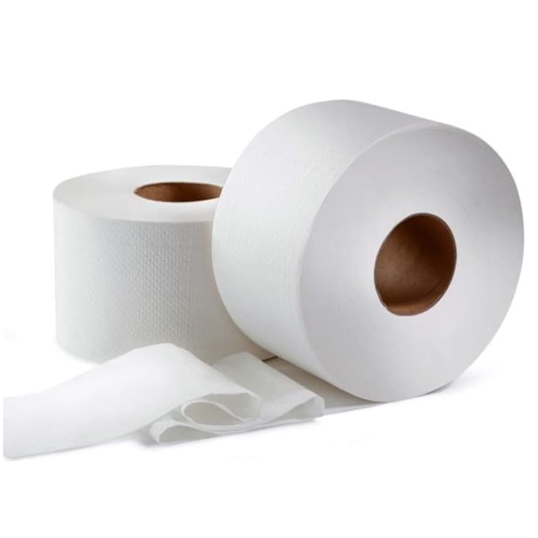 Papel Higiênico Rolão Institucional 250 Metros – Embalagem com 8 Unidades Manaca