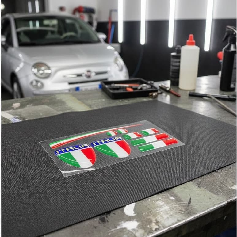 Kit Emblemas Escudo Países - ITÁLIA - Resinados