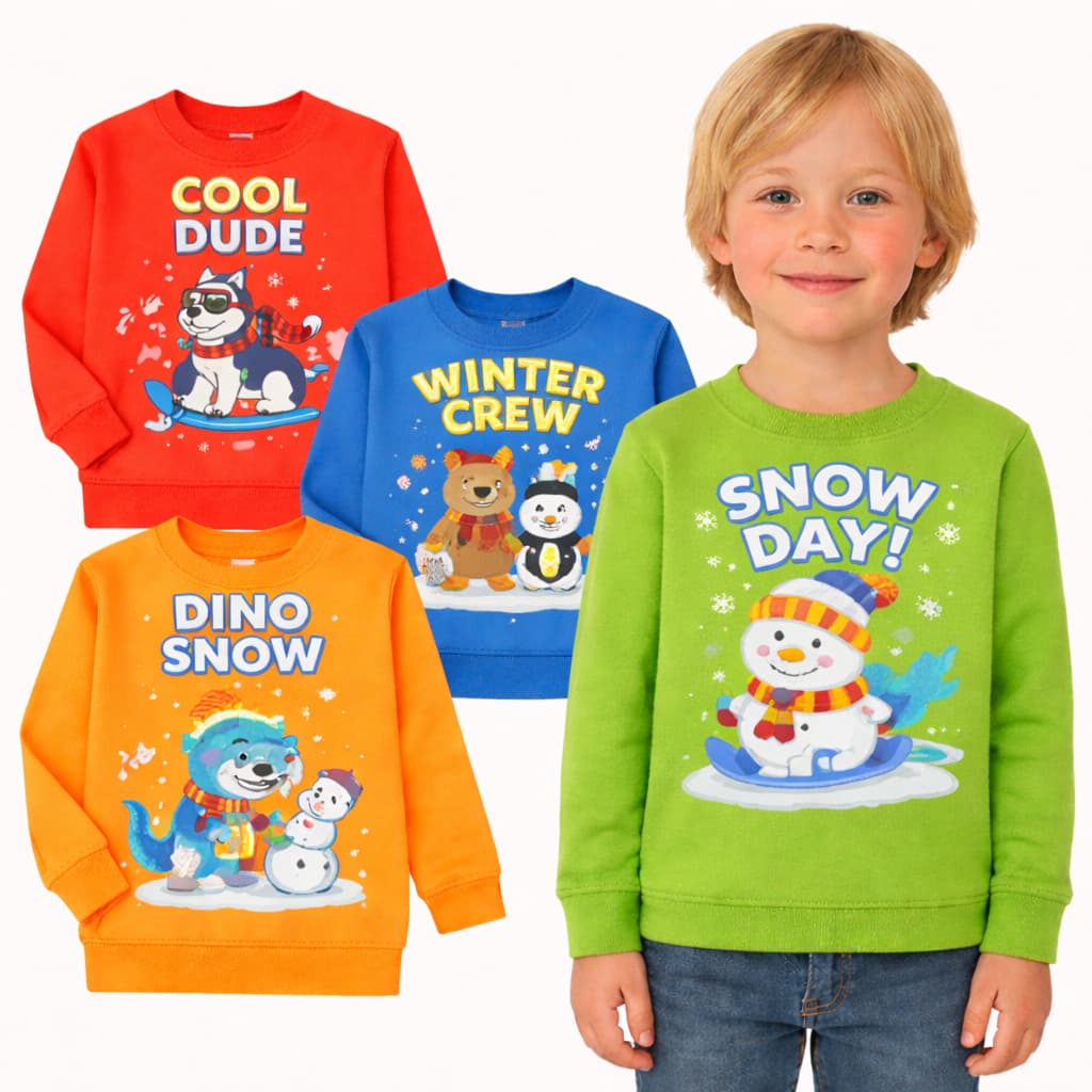 Kit Sortido 1 ou 2 Casacos de Moletom Infantil bebê Menino Inverno Blusa de Inverno Menino Moletom de Inverno Flanelado