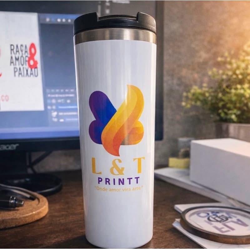 Copo Térmico 330ml personalizado com logo