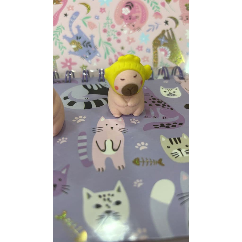 Borracha 3d Capivara - Papelaria fofa