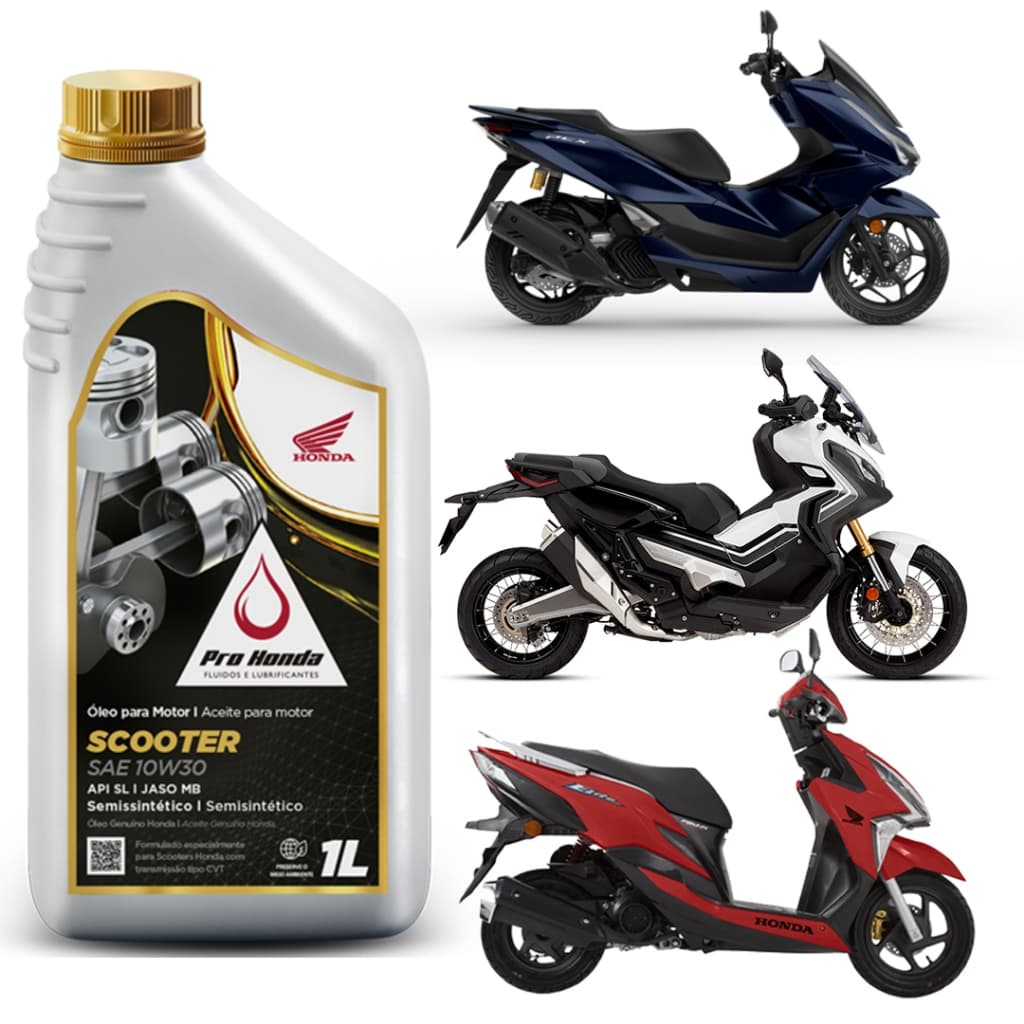 Oleo Motor Scooter 10w30 Elite Adv Pcx Pro Honda Original