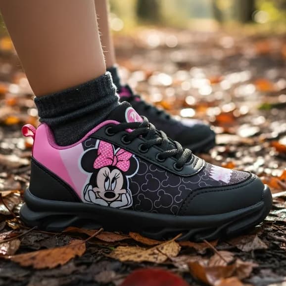 Tênis Infantil Feminino Menina Personagem Minnie