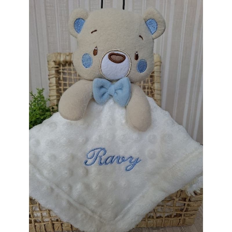 Naninha Urso personalizada com o nome do bebê personalozada promoção