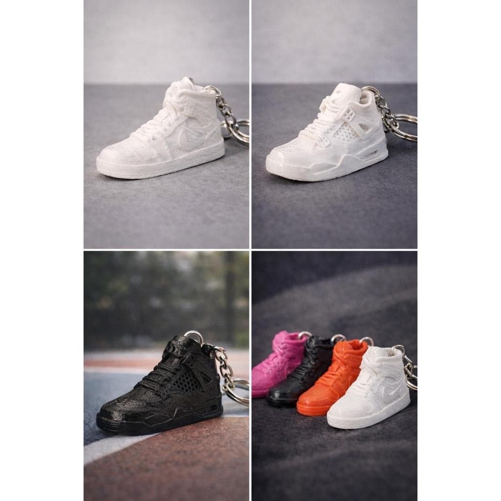 Chaveiro Mini Tênis Estilo Sneaker – Impressão 3D em PLA – Modelo Street