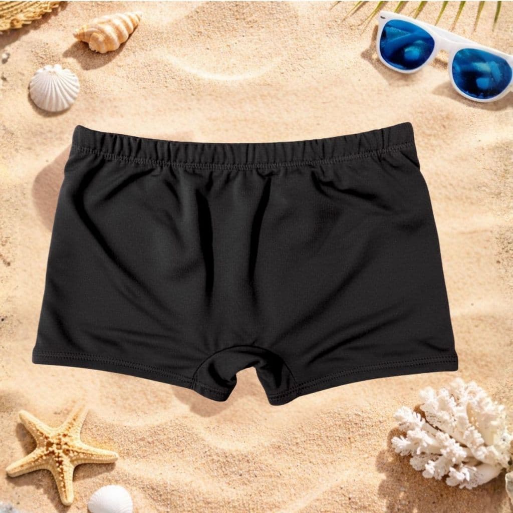 Sunga Juvenil Masculina Lisa Praia Piscina com Forro e Ajuste