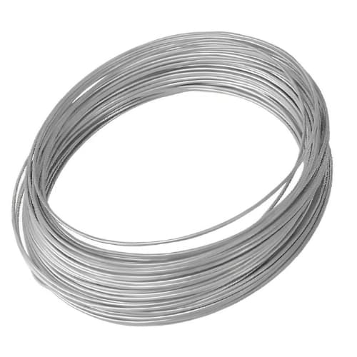 Rolo 1kg Arame Galvanizado Liso BWG 18 (1,24mm) Torção Amarração