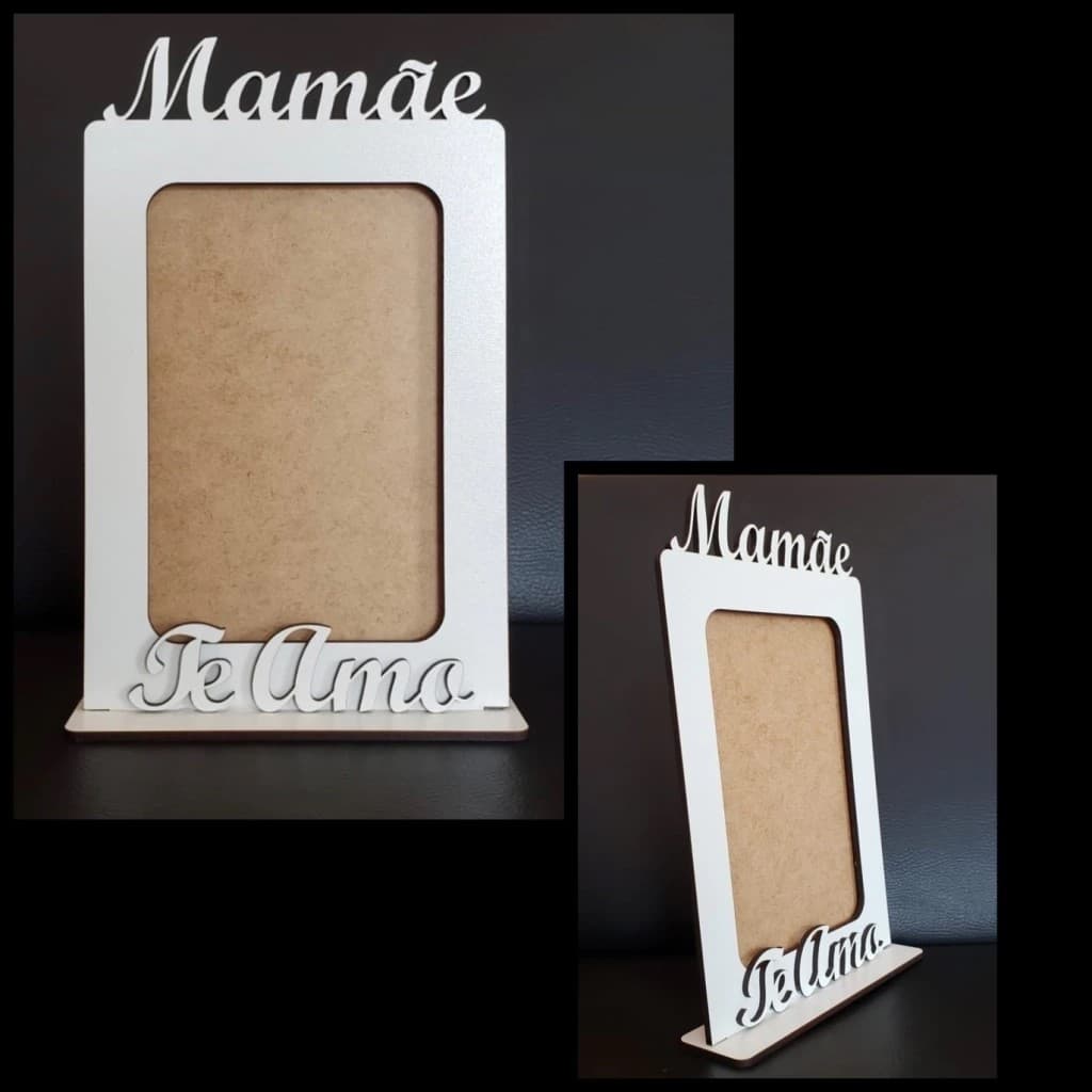 Porta-Retrato MDF 10x15 Unidade | Presente Criativo | Lembrancinha Decorativa