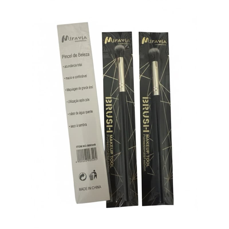 Pincel de Maquiagem para Esfumar e Iluminar | Rosto e Olhos
