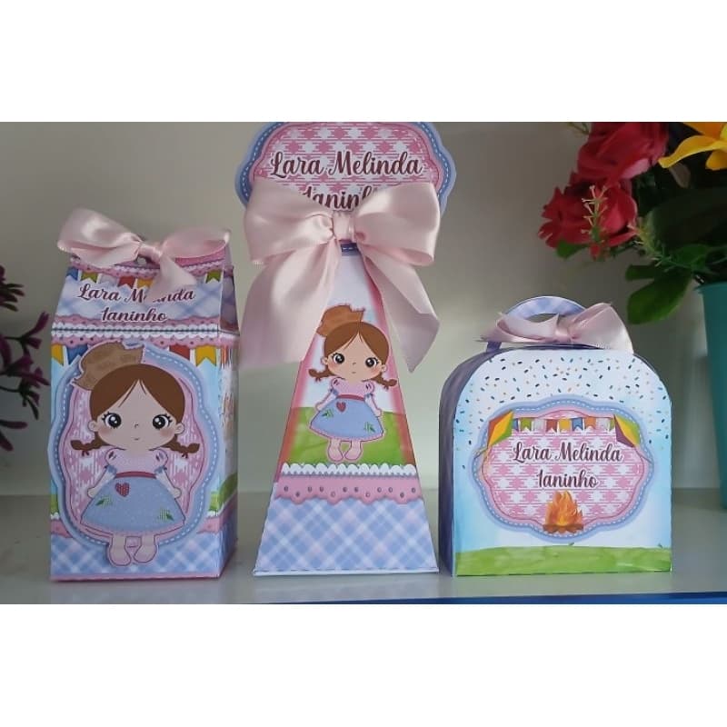 Kit Lembrancinhas Personalizadas [Festa junina] - Papel Offset 180g
