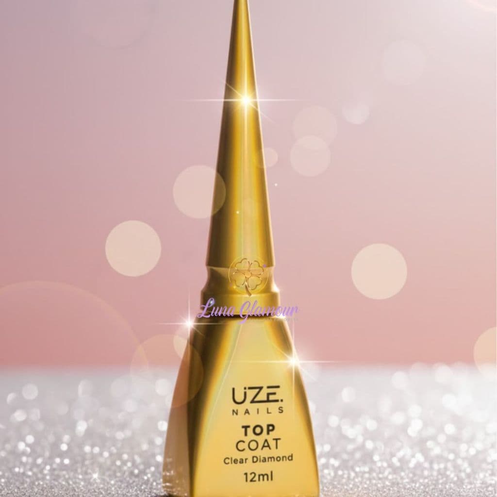 Top Coat Clear Diamond 12ml Uze Nails