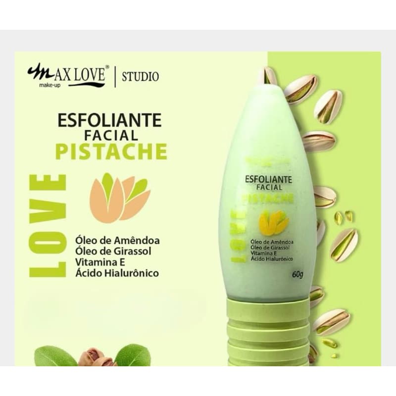 Esfoliante Facial MaxLove - Pistache 60g