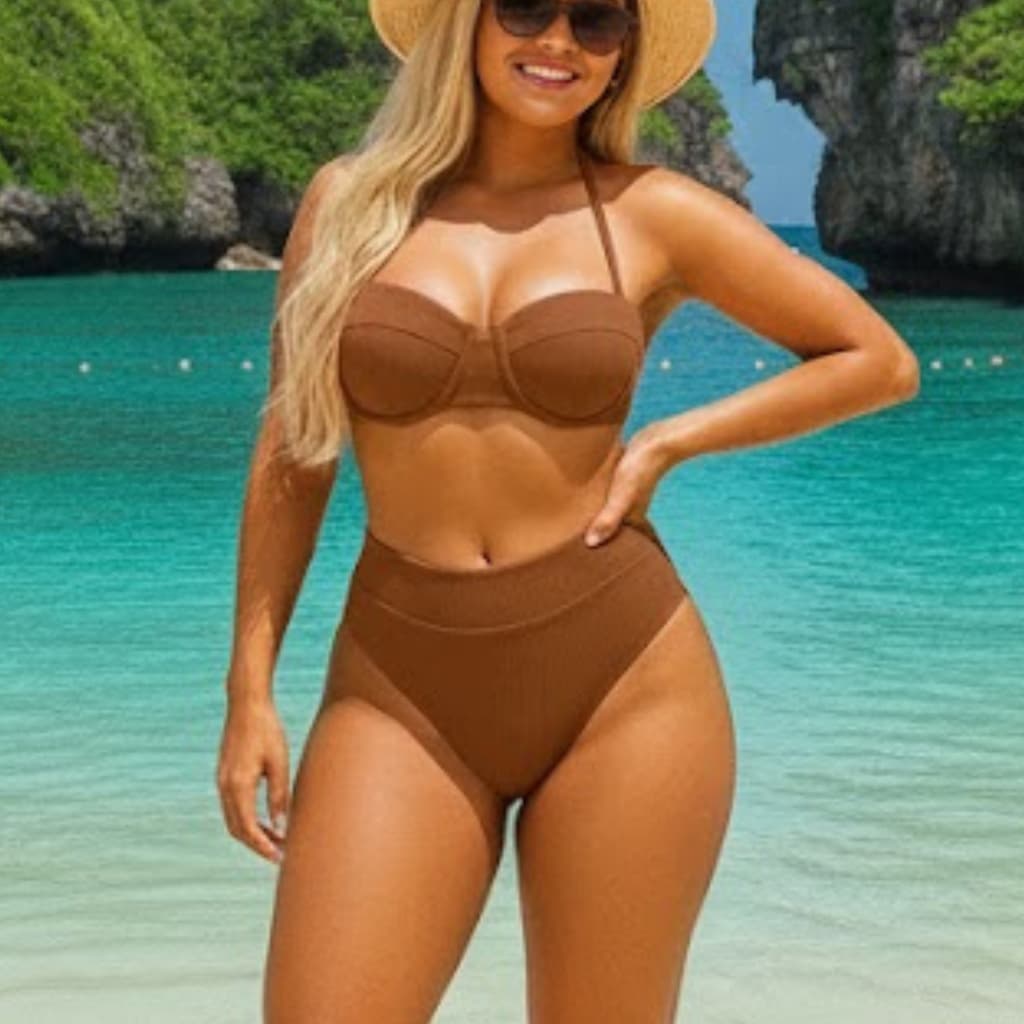 Conjunto Biquíni Meia Taça com Aro e Bojo - Sustentação Perfeita