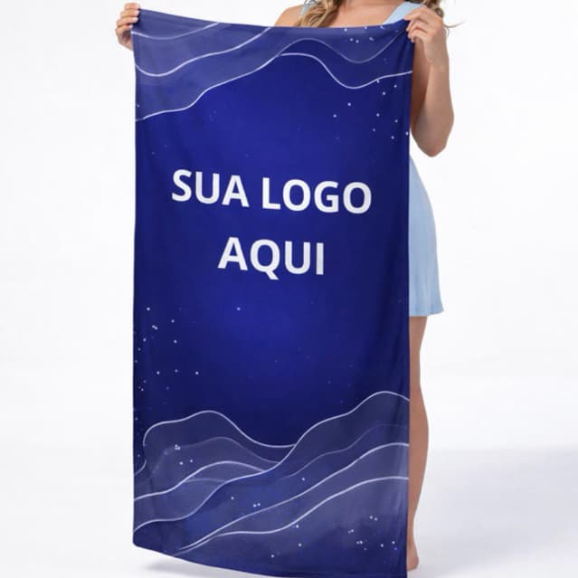 Kit 20 toalhas Personalizadas com sua logo para brindes corporativos ou eventos. aniversario