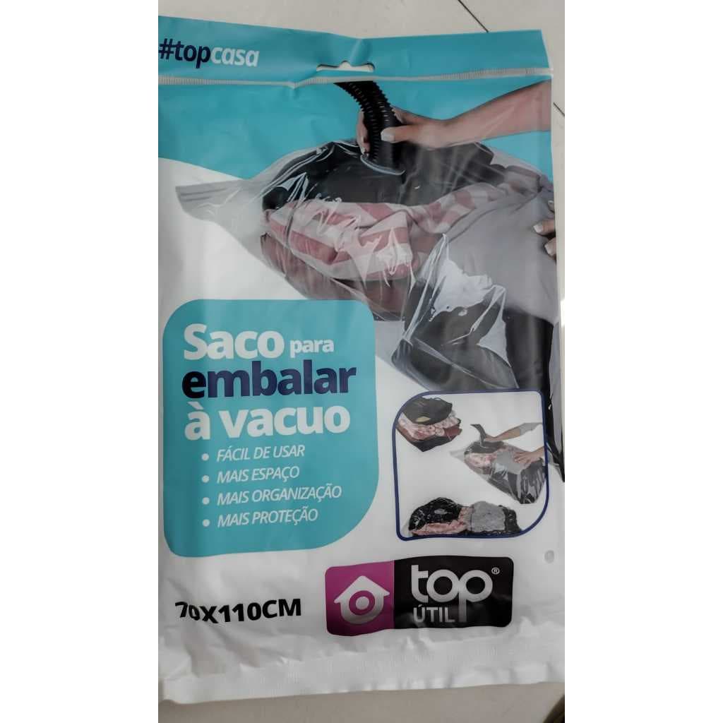 KITs Sacos a Vácuo Para Embalar Roupas Viagem Mala Guarda Roupa Organização Top Útil