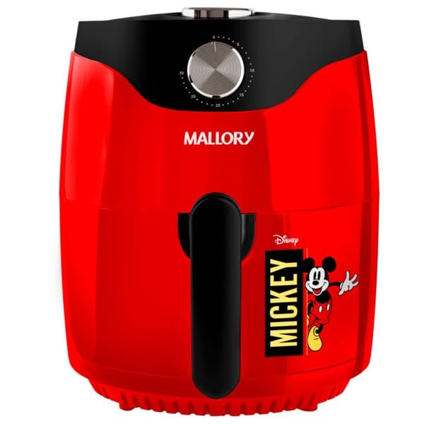 Fritadeira Elétrica Air Fryer  Vermelha Mickey Mouse 220V