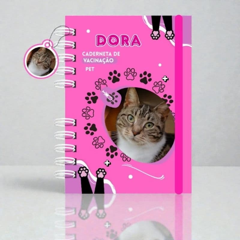 Caderneta Pet Vacinação Cachorro e Gato | Carteira de Saúde Completa
